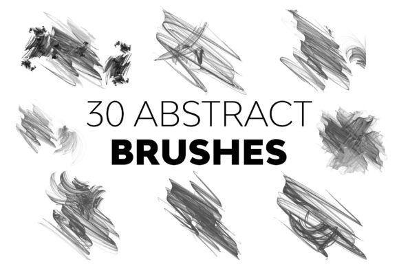 Abstract Brush Strokes Brushes: Unleash Your Artistic Vision