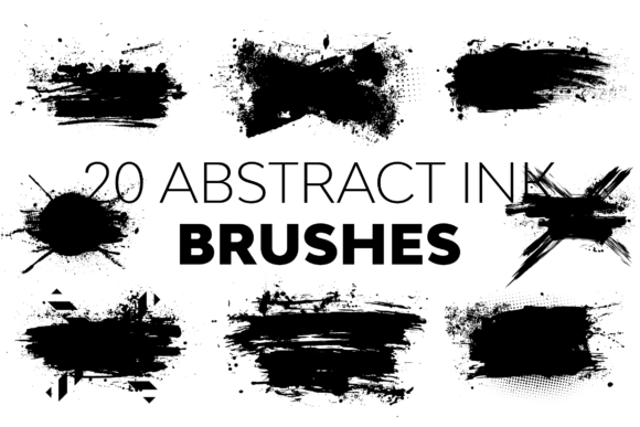 Abstract Ink Brushes: Elevate Your Digital Art Without the Headaches