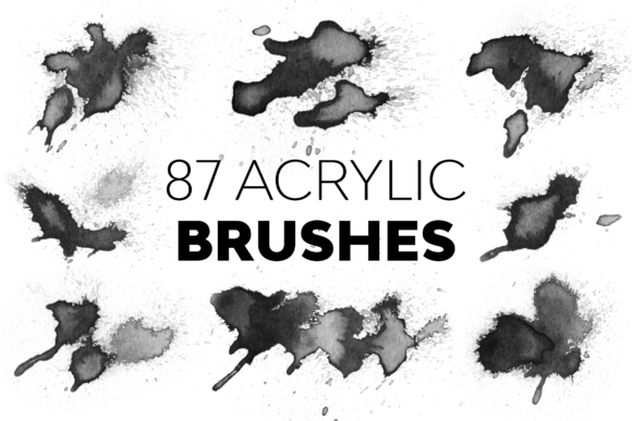 Acrylic Brushes: Digital Artistry Made Real