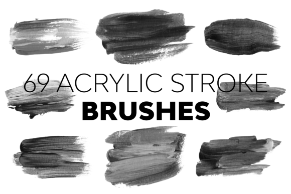 Acrylic Stroke Brushes: Elevating Digital Artwork Through Texture and Precision