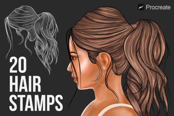 Hairstyle Stamp Brushes Procreate: A Practical Evaluation for Digital Artists
