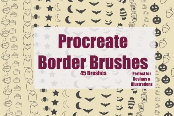 Mastering Spooky Aesthetics with Procreate Halloween Line Brushes and Borders