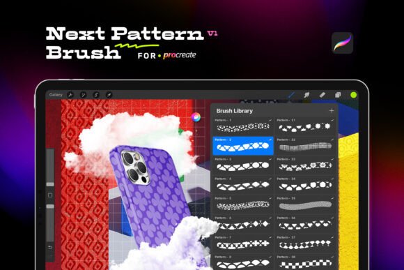 Next Pattern V1 ✦ Procreate Brushes Set: A Deep Dive into Digital Texture