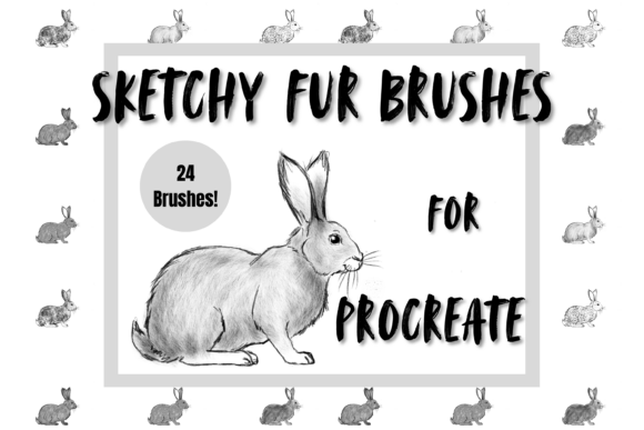 Sketch Fur Brushes Procreate X 24: Elevating Digital Textures