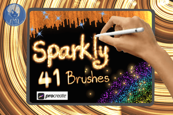 Sparkly 41 Brushes for Procreate: Elevate Your Digital Artwork