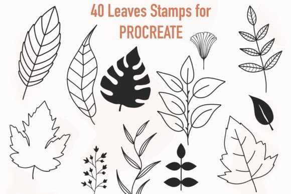 Unlocking Artistic Potential with Leaves Stamp Brushes for Procreate