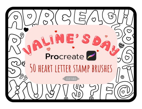 Valentine Heart ABC Letter Stamp Brushes: A Practical Guide for Better Designs